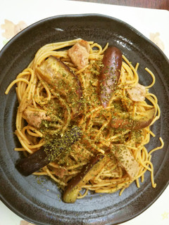 Ⓔなすと豚肉のワンパンスパゲッティⒺ-レシピのメイン写真