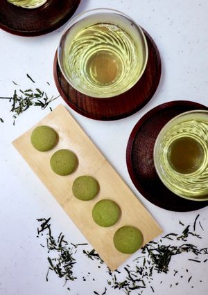 米粉♡抹茶のポルボロン-レシピのメイン写真