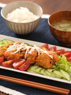 野菜たっぷり唐揚げのピリ辛サラダ-レシピのメイン写真