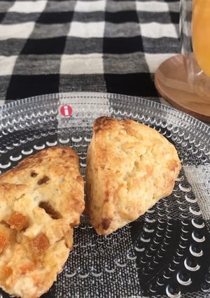 爽やかオレンジとクリームチーズのスコーン-レシピのメイン写真
