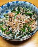 ほうれん草としらす干し・あみえびのお浸し