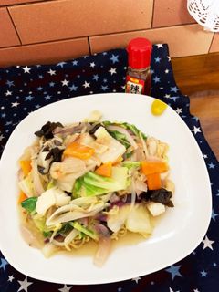 海鮮あんかけ焼きそば-レシピのメイン写真