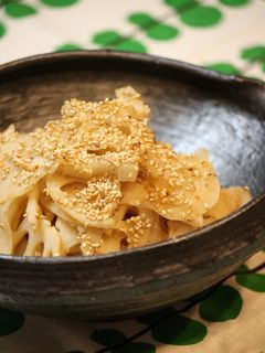簡単☆れんこんのキンピラ♪-レシピのメイン写真