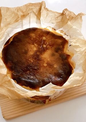 生クリーム不要 バスクチーズケーキ-レシピのメイン写真