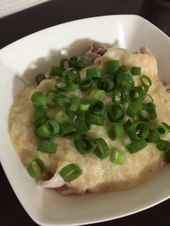 簡単おつまみ!豚とろろ-レシピのメイン写真