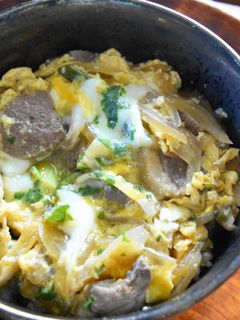鴨の卵とじ丼-レシピのメイン写真