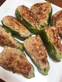 簡単おいしい☆ピーマンの肉詰め-レシピのメイン写真