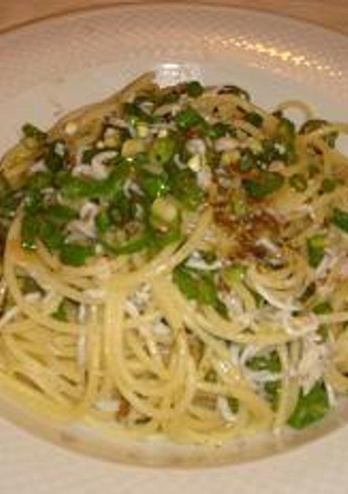 しらすとしし唐のしそ和えパスタ-レシピのメイン写真