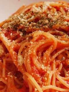 【低糖質】白滝のトマトクリームパスタ風-レシピのメイン写真