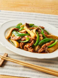 エリンギで!大豆のお肉の青椒肉絲-レシピのメイン写真