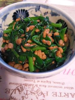 ニラの納豆和え-レシピのメイン写真
