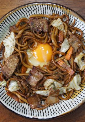 小倉の天窓焼うどん-レシピのメイン写真