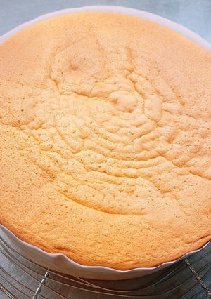 ジェノワーズ（スポンジ）5号2台-レシピのメイン写真