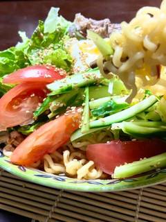 キム家の絶品!辛ラーメン簡単アレンジ冷麺-レシピのメイン写真