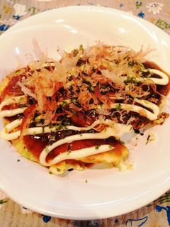 小麦粉不使用サイリウムふわふわお好み焼き-レシピのメイン写真