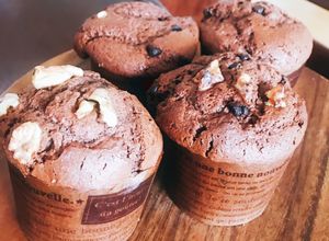 HMでチョコチョコチップカップケーキ★-レシピのメイン写真