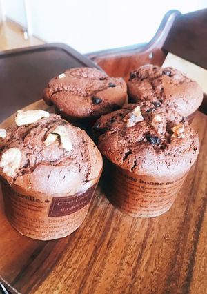 HMでチョコチョコチップカップケーキ★-レシピのメイン写真