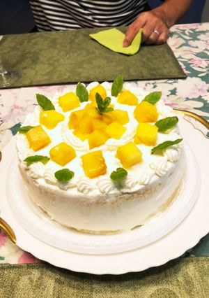 マンゴーショートケーキ-レシピのメイン写真