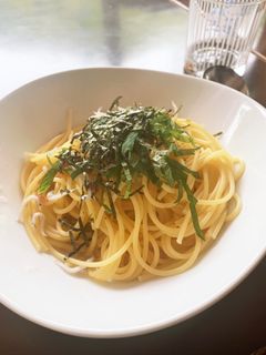 しらすと梅の和風パスタ-レシピのメイン写真