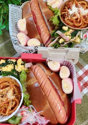 高校1年女子お弁当♡2020.06.18-レシピのメイン写真