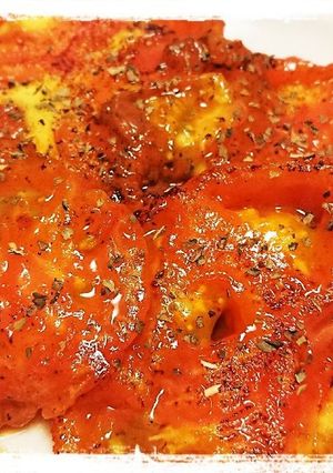 トマトのガーリックバターソテー-レシピのメイン写真