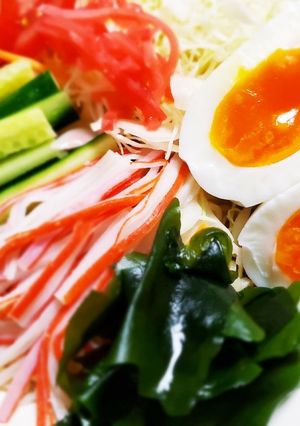 【アレンジ】即席冷やし中華-レシピのメイン写真