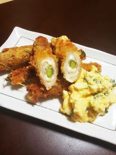 豚肉のアスパラチーズ巻き揚げ-レシピのメイン写真