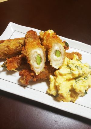 豚肉のアスパラチーズ巻き揚げ-レシピのメイン写真