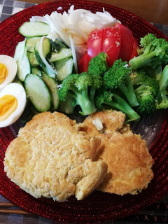 オーツ麦のカレーパンケーキ-レシピのメイン写真