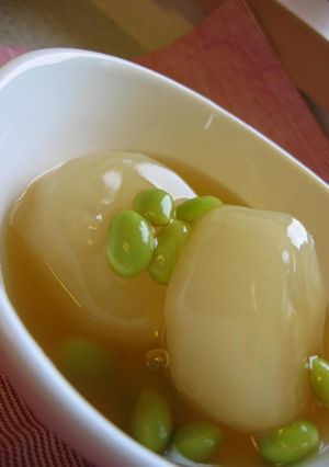枝豆あんかけＤＥ大根の煮物-レシピのメイン写真