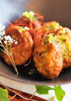 フワッと柔らか♡白身魚と枝豆のしんじょ-レシピのメイン写真