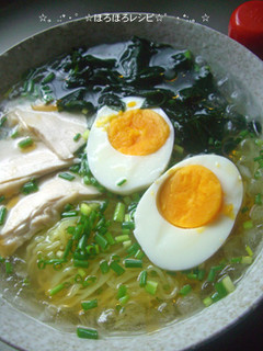 ✿ 冷やし塩ラーメン ✿-レシピのメイン写真
