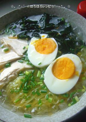 ✿ 冷やし塩ラーメン ✿-レシピのメイン写真
