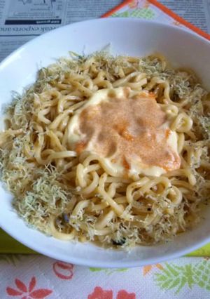 明太マヨ＋おじゃこの冷やしうどん-レシピのメイン写真