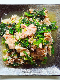 簡単!!豚肉とほうれん草の炒め物-レシピのメイン写真