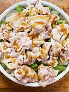 冷しゃぶサラダに☆キウイソース-レシピのメイン写真