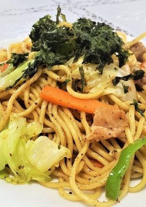 クエだし焼きそば【本クエだし】:よか魚-レシピのメイン写真