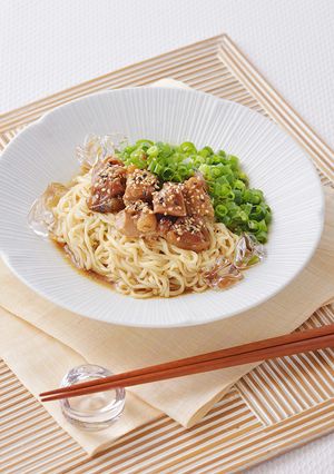 焼きとり冷やし氷あえ麺-レシピのメイン写真