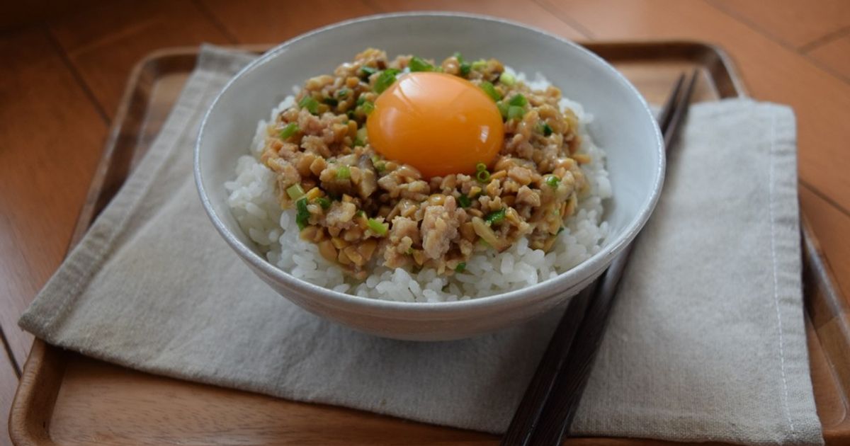 健康】スタミナアップ！納豆そぼろ丼 by 武蔵野市 【クックパッド