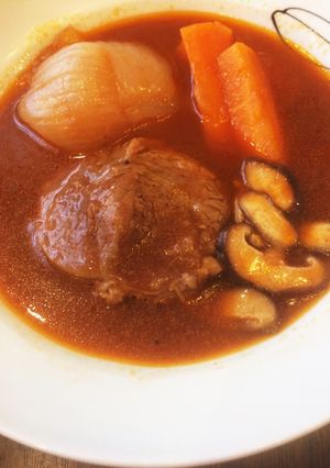 牛スネ肉の煮込み♪活力なべ使用-レシピのメイン写真