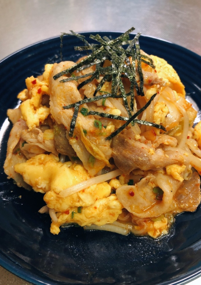 豚卵キムチ炒め-レシピのメイン写真