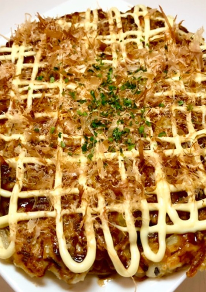 しゃきしゃきもやしのお好み焼き-レシピのメイン写真