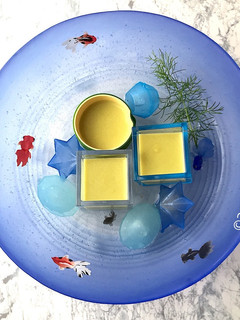小さな枝豆スープ寒天 精進料理-レシピのメイン写真