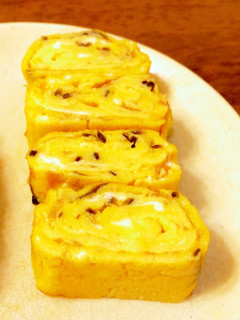 梅と塩昆布でさっぱり卵焼き-レシピのメイン写真