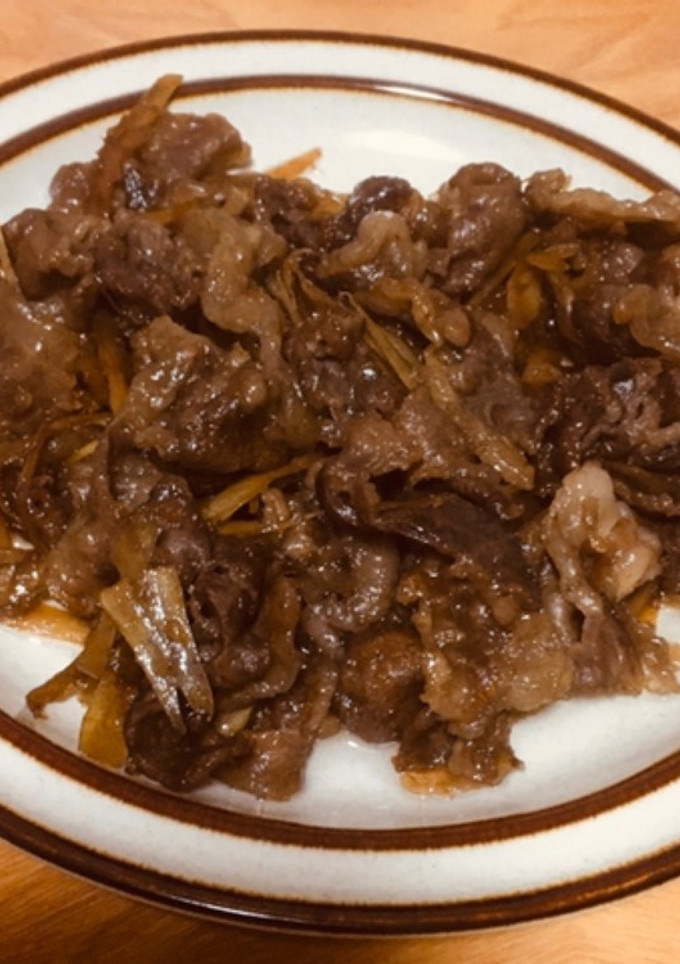 牛肉とごぼうのしぐれ煮-レシピのメイン写真
