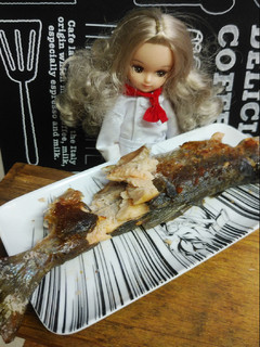 リカちゃん♡あまごの塩焼きє(・・。)э-レシピのメイン写真