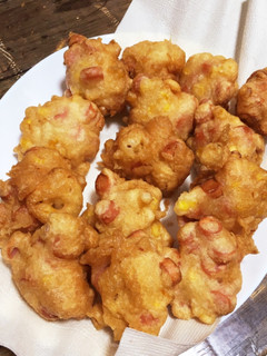 ギョニソでアメリカンドッグ風天ぷら-レシピのメイン写真
