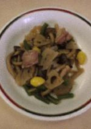 秋野菜煮物-レシピのメイン写真