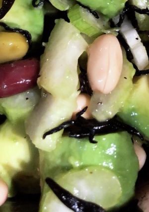 デパ地下風！アボカドとひじきの豆サラダ-レシピのメイン写真