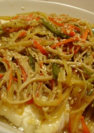 おかずになる！野菜たっぷり豆腐ステーキ-レシピのメイン写真